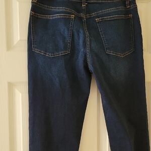 GAP Women's Straight Leg Jeans - Deep Indigo